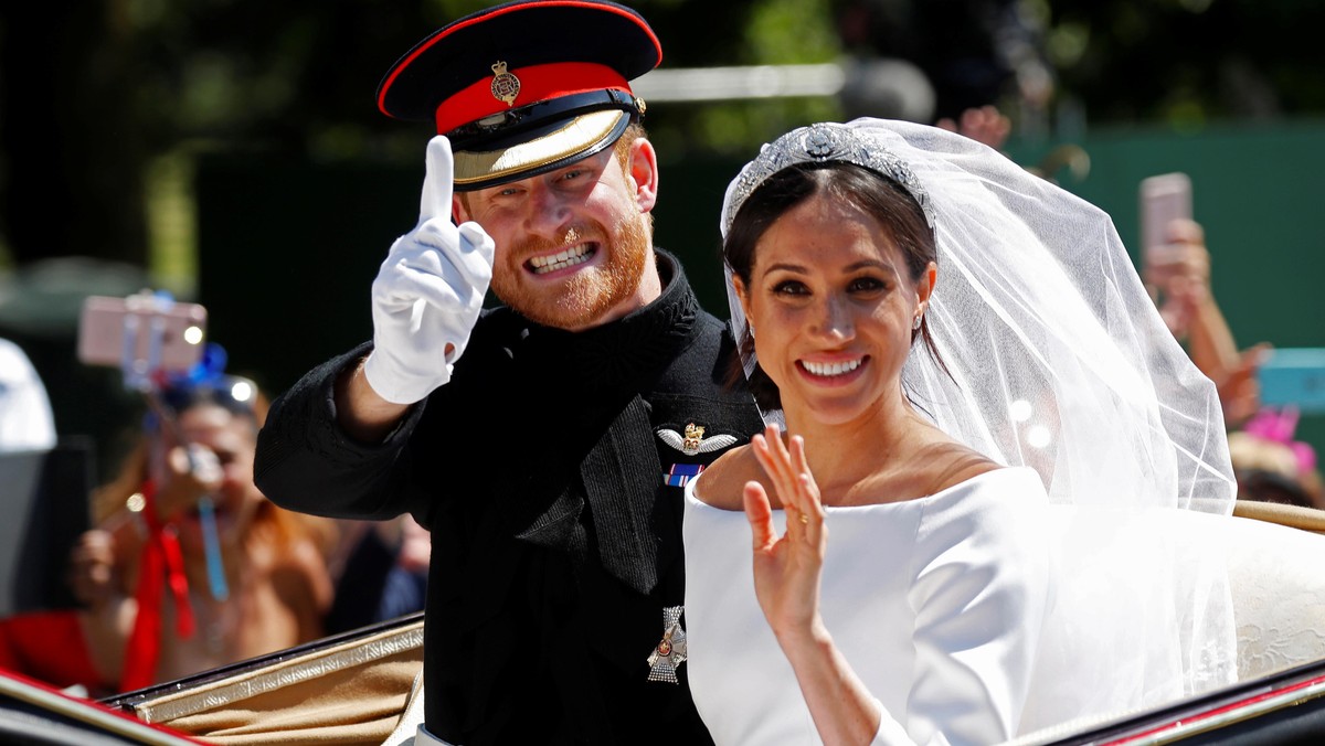 Prince Harry, Queen Elizabeth's grandson, marries U.S. actress Meghan Markle in Windsor