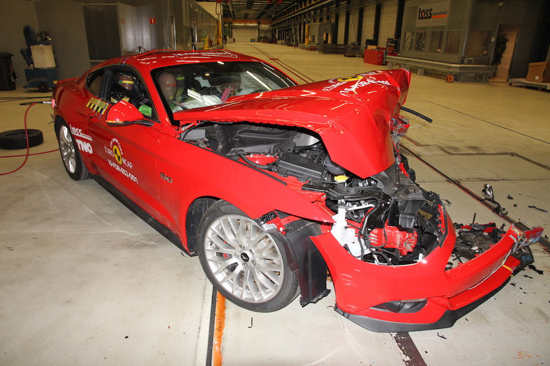 Ford Mustang - testy Euro NCAP