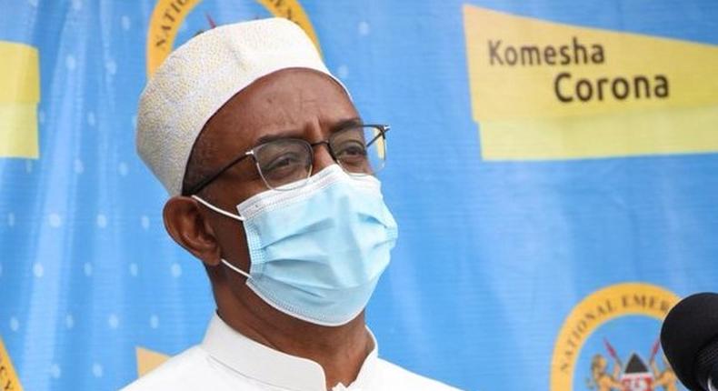 Health CAS Rashid Aman. Dr Aman announced 143 new Coronavirus cases in Kenya on Saturday, new total at 1,888