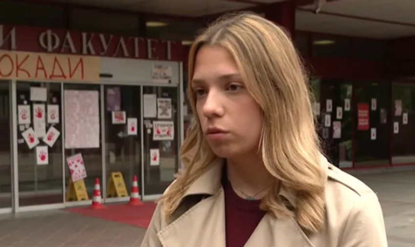 Studentkinja Ekonomskog fakulteta u Beogradu