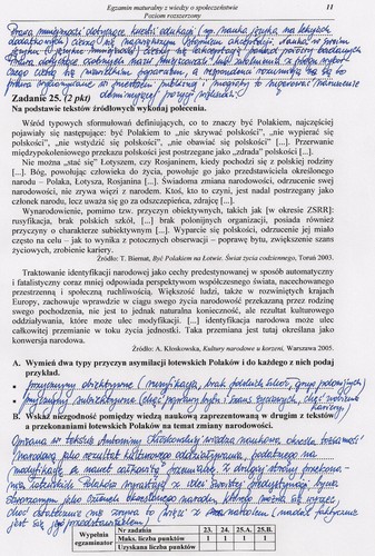 Matura z WOS - odpowiedzi do zadań z poziomu rozszerzonego