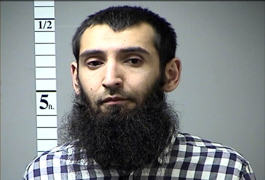 Saipov, the suspect in the New York City truck attack is seen in this handout photo