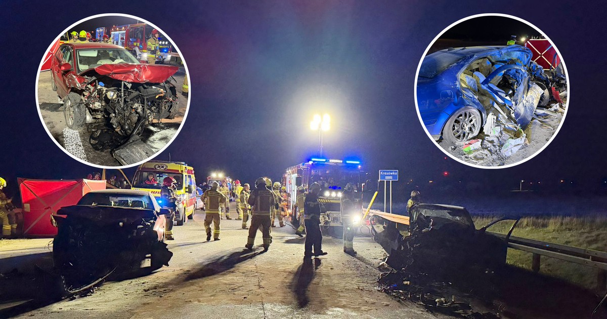 Zderzenie pod Bełchatowem: Dwie ofiary śmiertelne, walka o życie