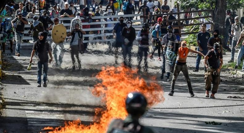 At least 91 people have been killed in street protests that have rocked Venzuela's socialist Maduro government over the past three months