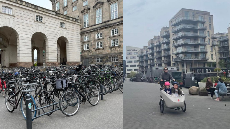 Rowery w Kopenhadze można spotkać na każdym kroku
