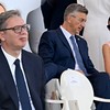 Vučić i Andrej Plenković