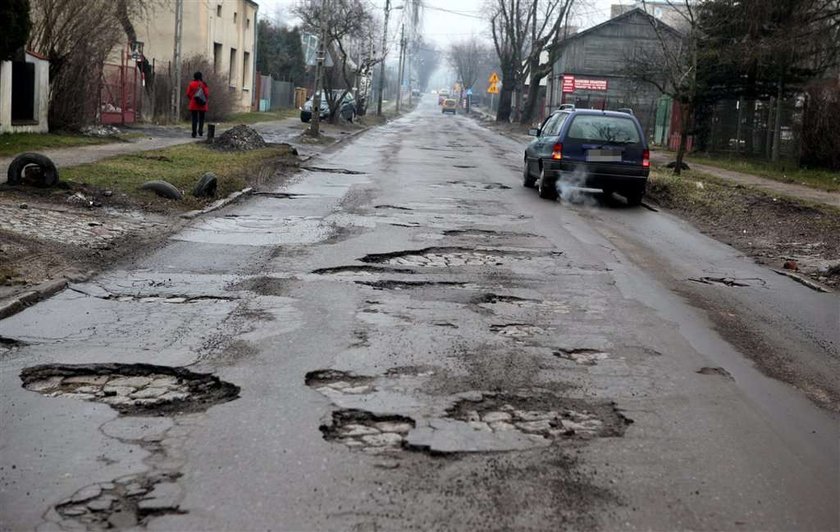 To najbardziej dziurawa droga w mieście!