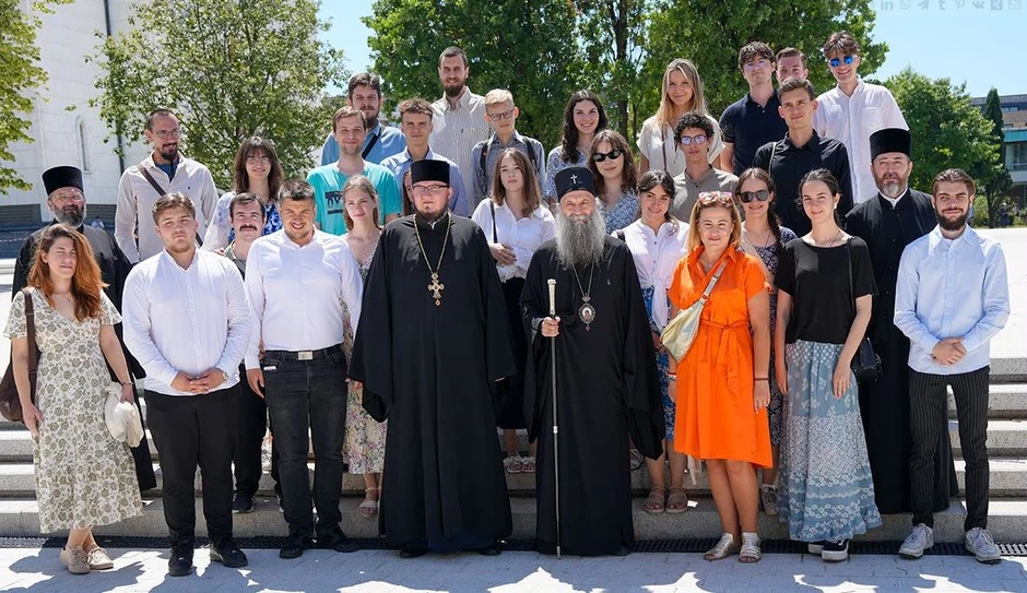 Porfirije ugostio laureate Olimpijade znanja iz Pravoslavne veronauke u Poljskoj