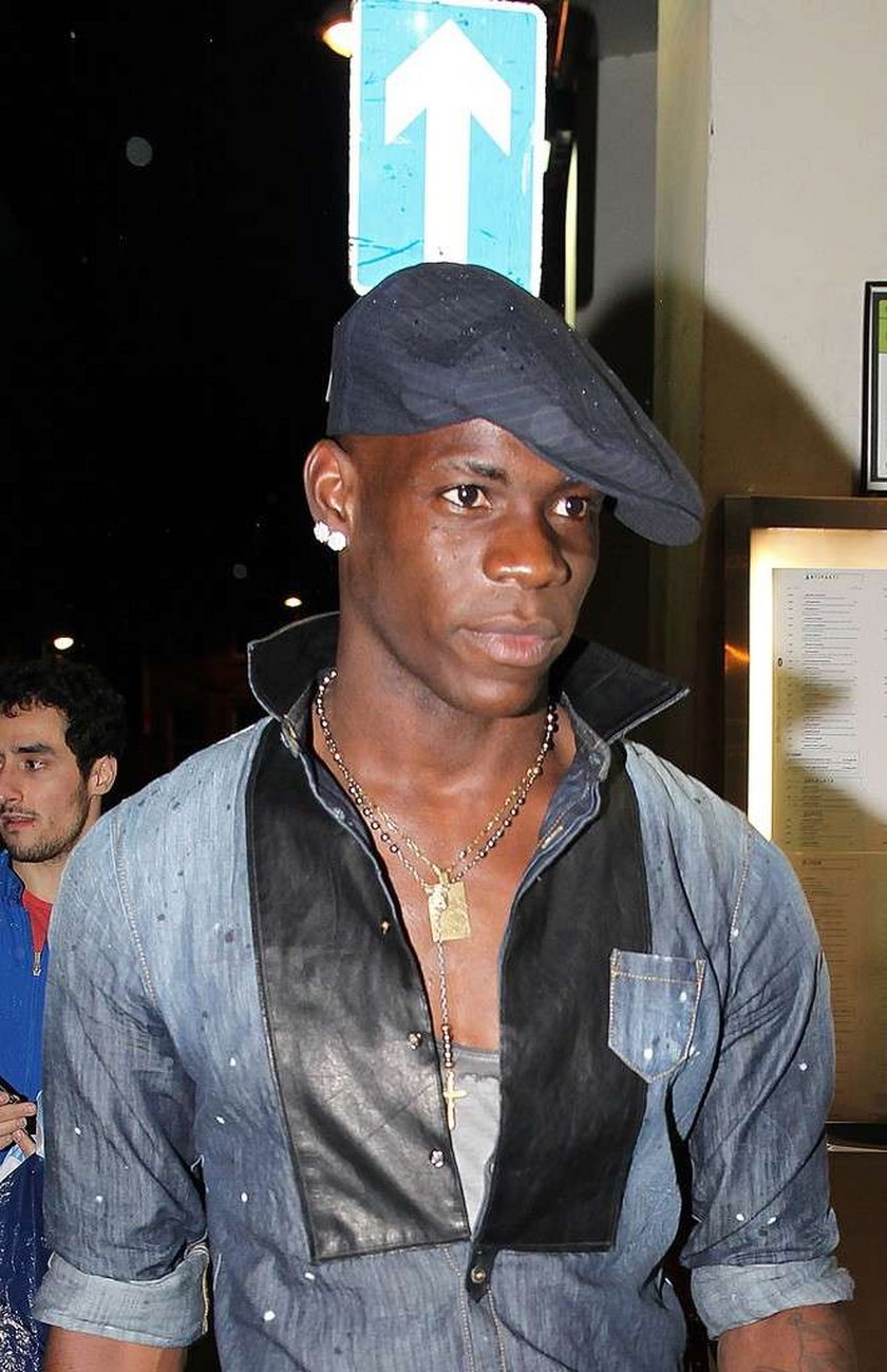 Balotelli smalił cholewki do kelnerki