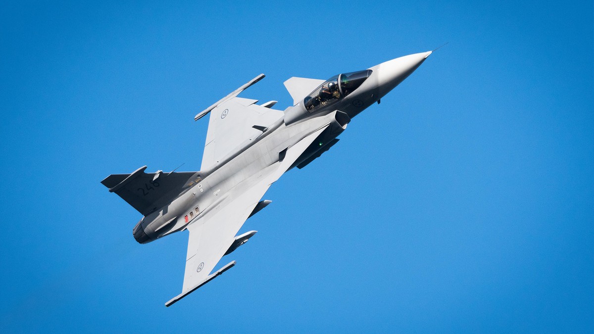 Myśliwce Saab JAS 39 Gripen nie zostaną przekazane na Ukrainę