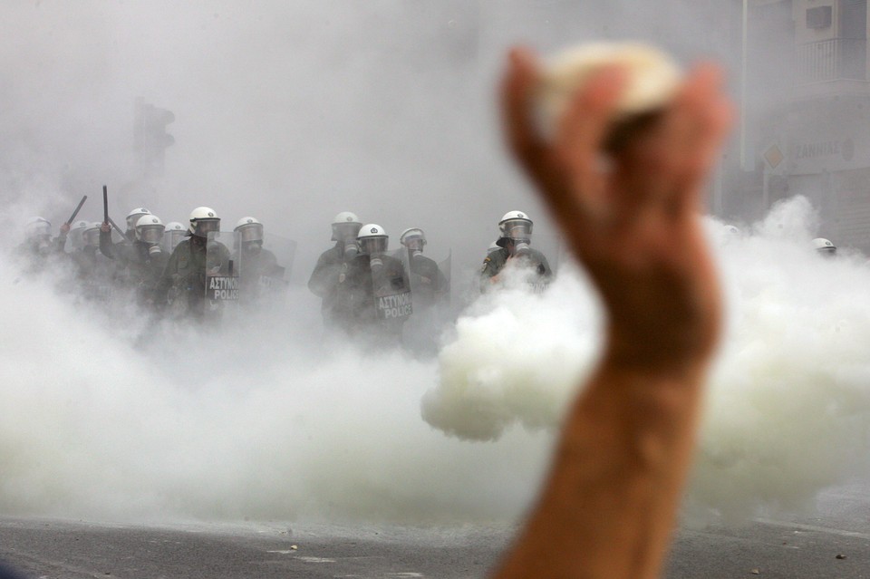 GREECE PROTEST