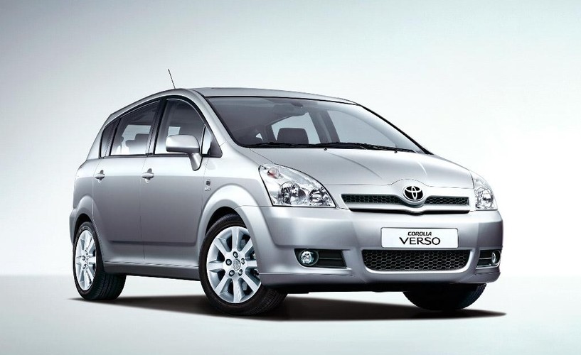 Toyota corolla verso - 2. . miejsce w kategorii aut 6-7 letnich