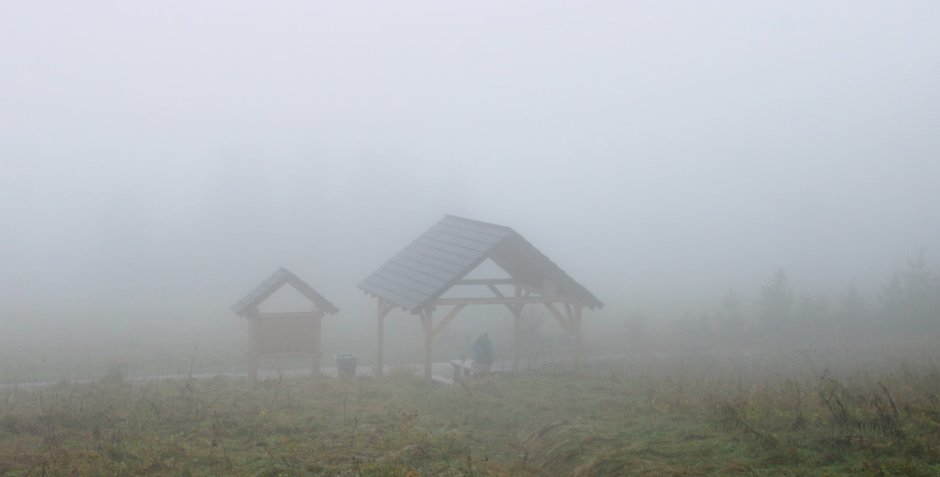 Przełęcz Głuchaczki - okolice bazy namiotowej 