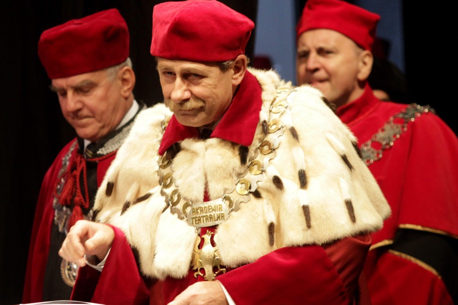 Uroczystość inauguracji roku akademickiego w Akademii Teatralnej, fot. PAP/Bartłomiej Zborowski 