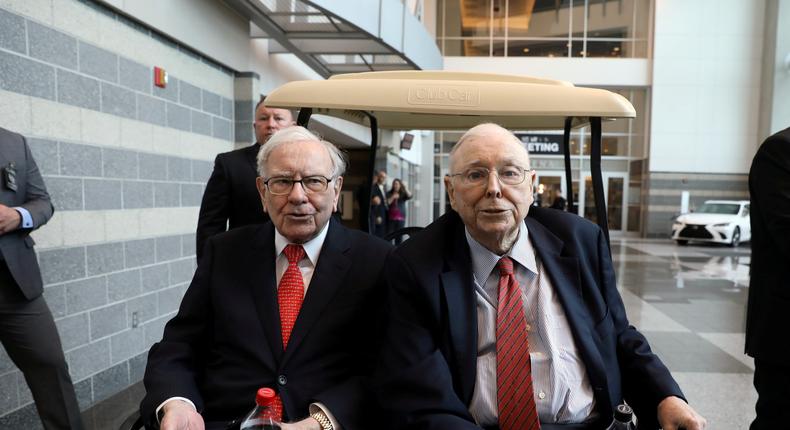 Warren Buffett and Charlie Munger.SCOTT MORGAN/REUTERS