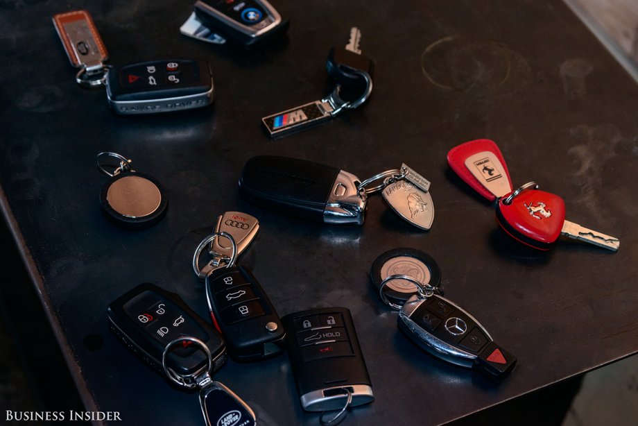 There are also member events, driving lessons, and track days available. And of course: access to an impressive collection of keys.