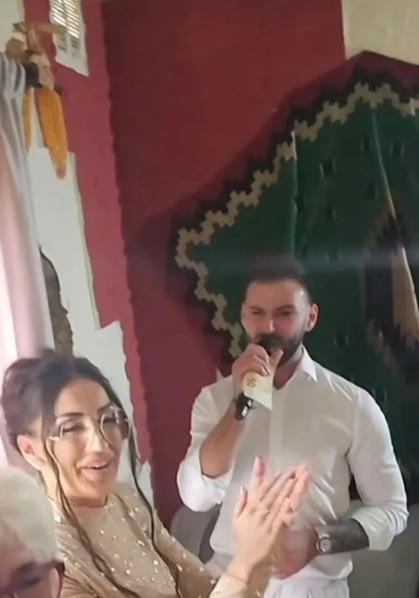 Marko Gačić sa ljubavnicom