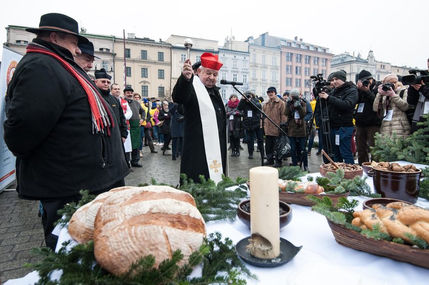 Wigilijny stół w Krakowie