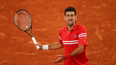 Novak Djoković w półfinale Roland Garros. Serb świętował awans z fanami