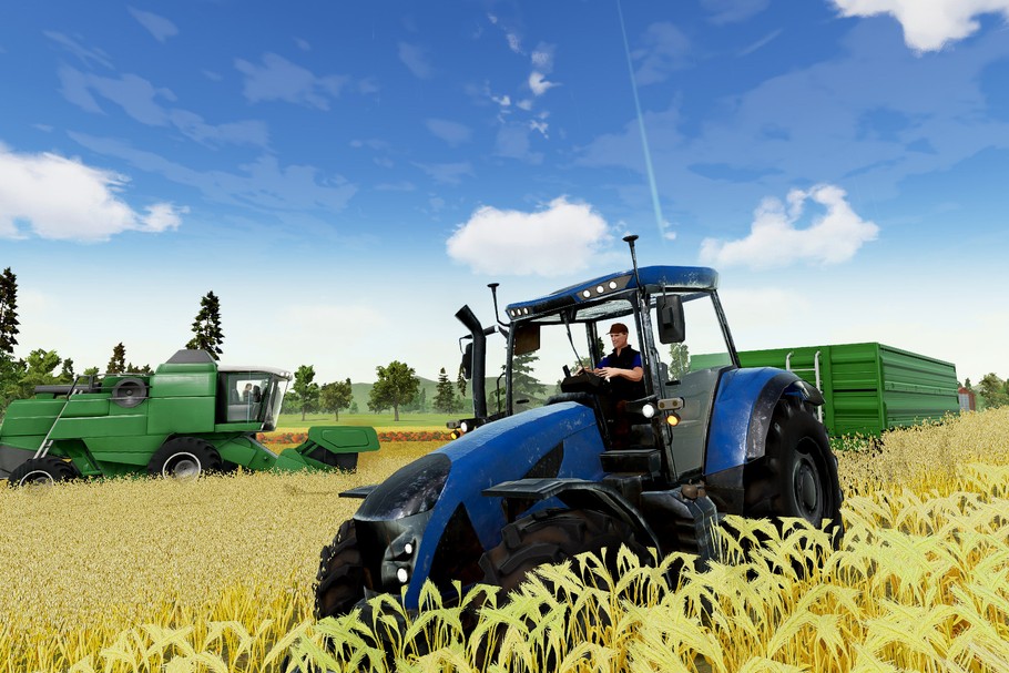 Screen z gry "Farm Manager 2018"