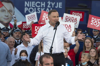 Niegdyś "wyimaginowana wspólnota", a teraz "pozytywny stosunek". Andrzej Duda o UE