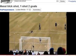 Jeden strzał, dwa gole. Tylko Messi tak potrafi!