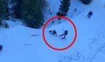 Dramat na stoku. Młody snowboardzista staranował narciarzy i uciekł. Zatrzymała go policja