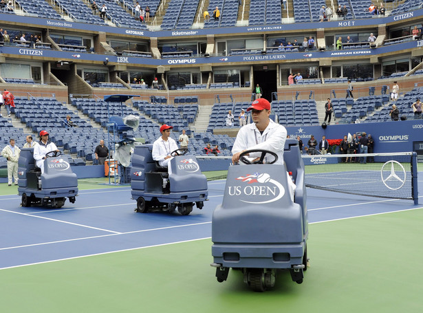 Deszcz pokrzyżował plany tenisistów na US Open