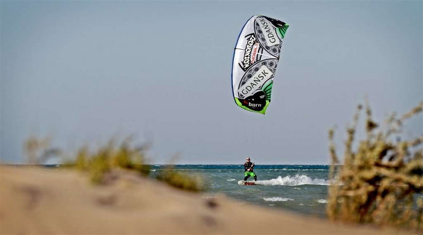 Polski kitesurfer odnaleziony. Żywy!