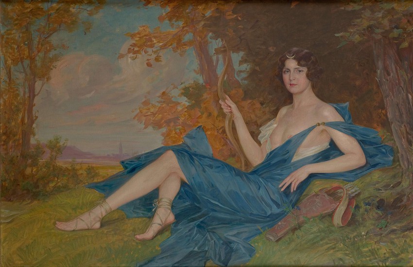 "Dijana" Paje Jovanovića naslikana oko 1920. godine