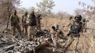 Troops kill 3 bandits in Plateau, recover weapons/Illustration. [Facebook:Nigerian Army]