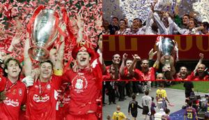 Top five UCL finals of all time