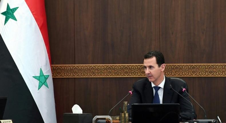 French President Emmanuel Macron said the cooperation of the Bashar al-Assad's key ally Russia was needed to eradicate the Islamic extremists fighting Syria