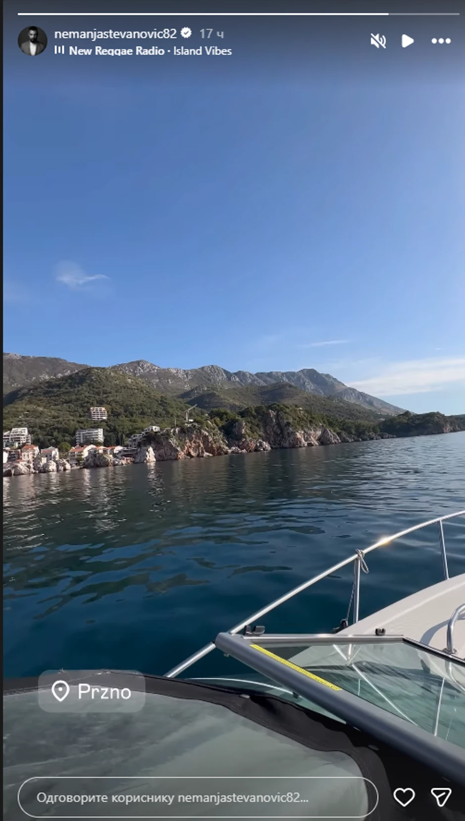 Nemanja Stevanović život na moru