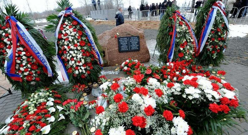 Russia erected a permanent memorial for the 96 Polish officials killed in the 2010 air disaster near Smolensk