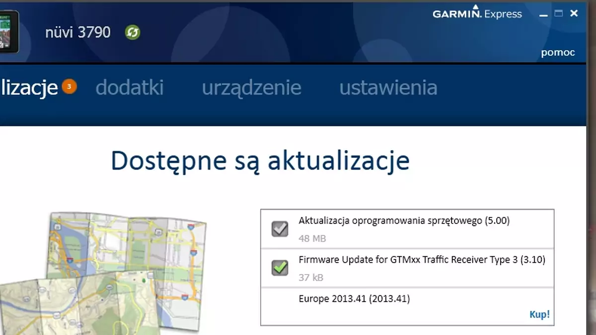 Garmin Express: nowa bezpłatna aplikacja do aktualizacji oprogramowania i map w nawigacji.