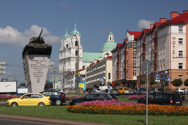 Grodno, czołg