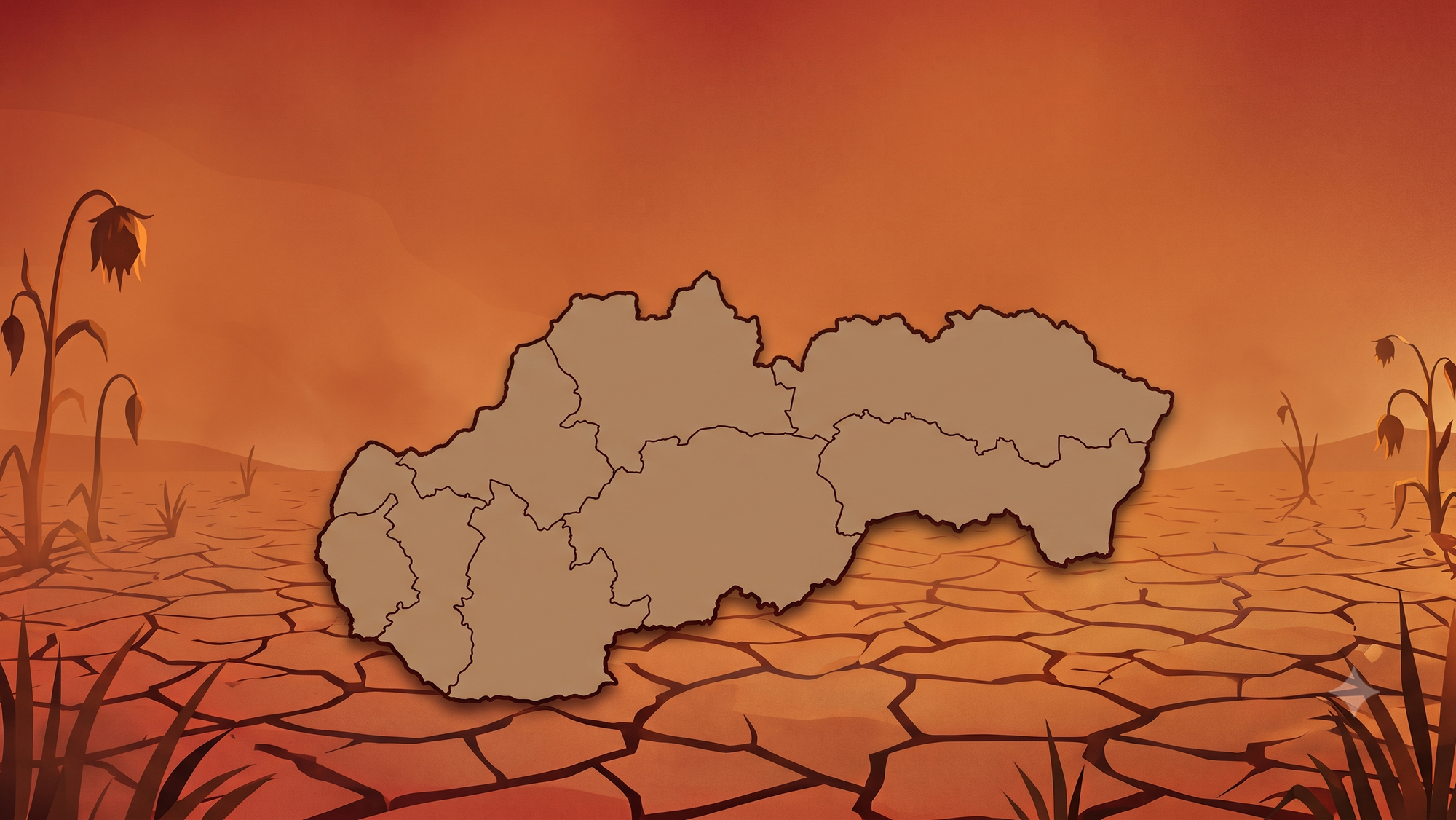 Sucho rôznej intenzity zasahuje takmer celé územie Slovenska. (ilustračné foto)