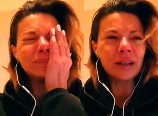 Zrozpaczona Edyta Górniak / wideo zamieszczone przez Edytę Górniak w serwisie Instagram