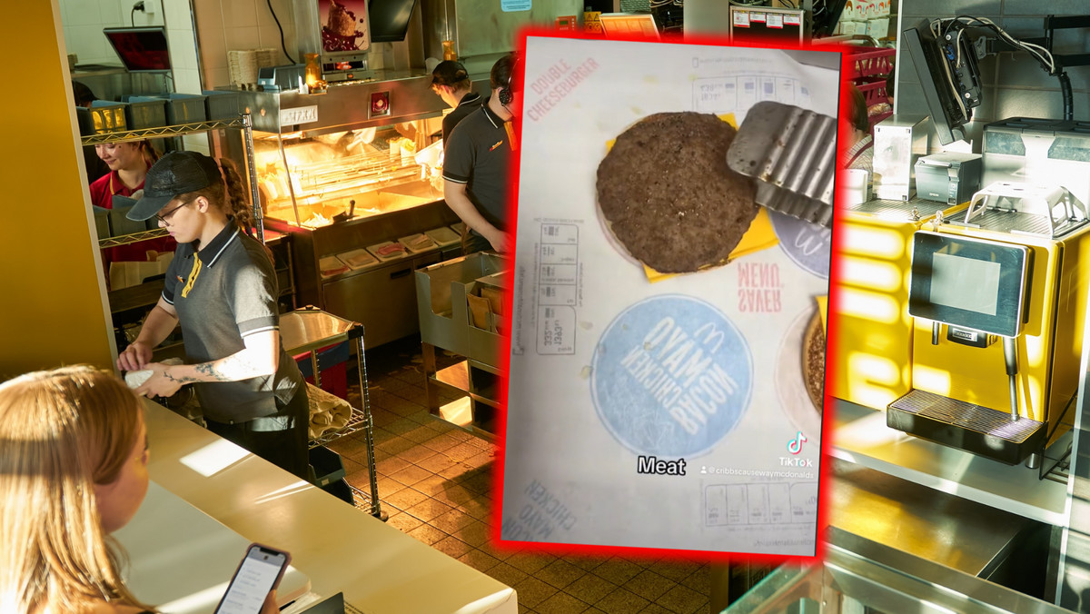 Pracownica zdradziła trik na burgera w McDonald's [WIDEO]