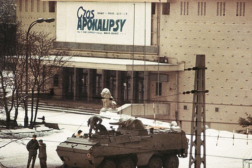 Stan wojenny, Warszawa, Polska, grudzien 1981Martial law, Warsaw, Poland, December 1981