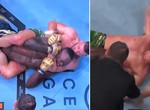 Dricus du Plessis tries to break Israel Adesanya's neck - South African submits Nigerian to win UFC 305