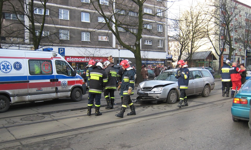 WYPADEK NA ULICY KRÓLEWSKIEJ