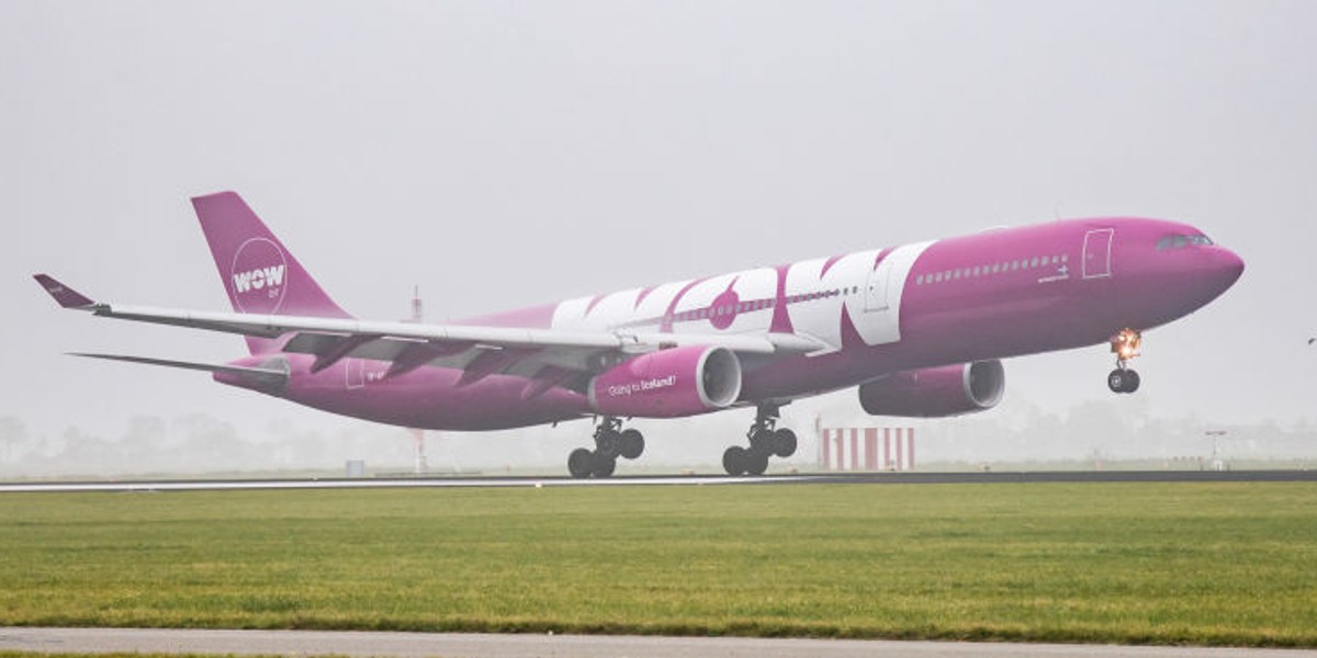 WOW Air to tania linia lotnicza z Islandii. 28 marca 2019 roku poinformowała o zawieszeniu działalności