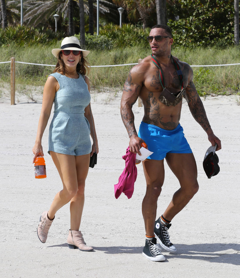 Kelly Brook i jej partner David McIntosh