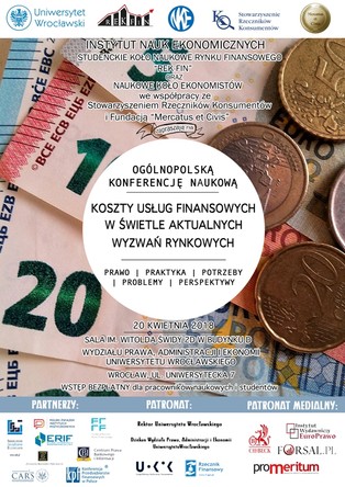 Koszty usług finansowych w świetle aktualnych wyzwań rynkowych [KONFERENCJA]