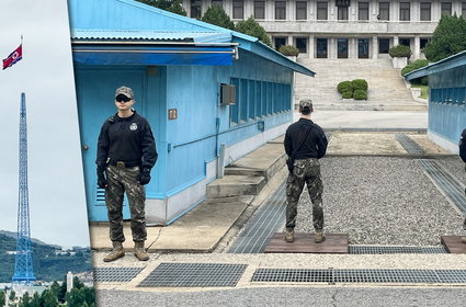 Pięć minut w Korei Północnej. Pojechałam na najbardziej strzeżoną granicę świata