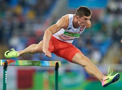 Damian Czykier 14. w biegu na 110 m przez płotki. Finał nie dla niego
