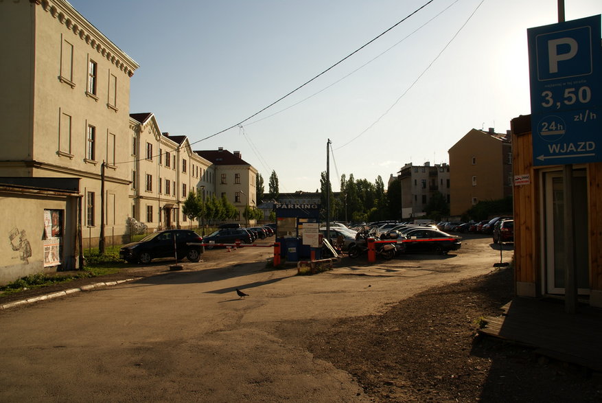Ulica Karmelicka Kraków, parking Kraków 