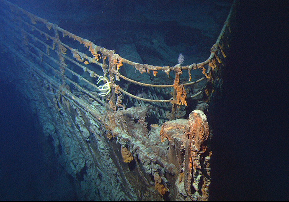 Tak wygląda wrak Titanica, który zatonął w nocy z 14 na 15 kwietnia 1912 roku podczas pierwszego rejsu z Southampton do Nowego Jorku